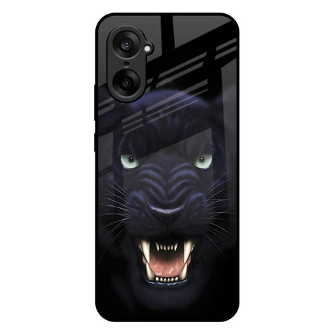 Angry Black Tiger OnePlus Nord CE5 5G Glass Back Cover Online