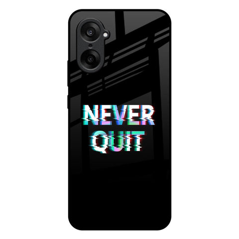 Never Quit OnePlus Nord CE5 5G Glass Back Cover Online
