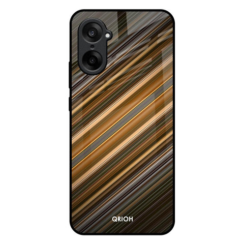 Diagonal Slash Pattern OnePlus Nord CE5 5G Glass Back Cover Online