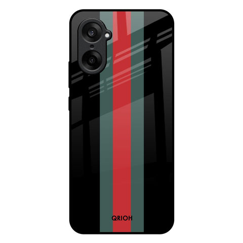 Vertical Stripes OnePlus Nord CE5 5G Glass Back Cover Online