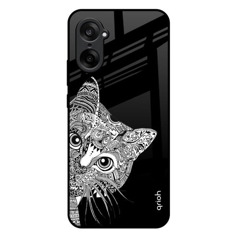 Kitten Mandala OnePlus Nord CE5 5G Glass Back Cover Online
