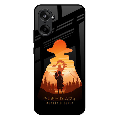Luffy One Piece OnePlus Nord CE5 5G Glass Back Cover Online