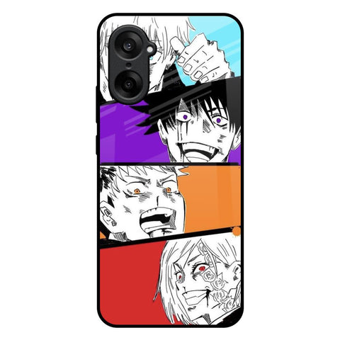 Anime Sketch OnePlus Nord CE5 5G Glass Back Cover Online