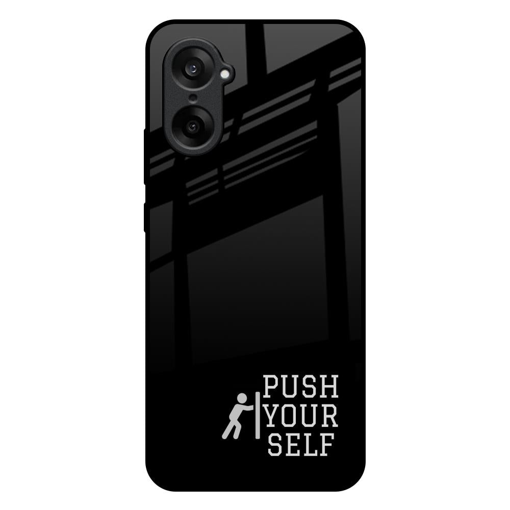 Push Your Self OnePlus Nord CE5 5G Glass Back Cover Online