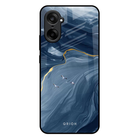 Deep Ocean Marble OnePlus Nord CE5 5G Glass Back Cover Online