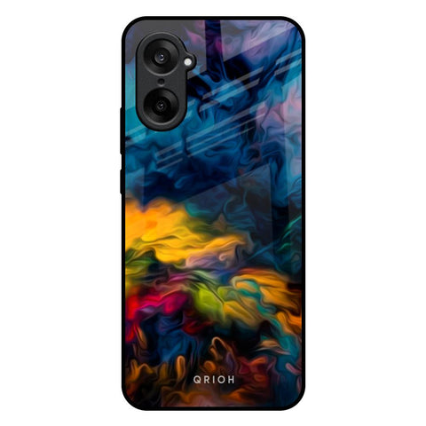 Multicolor Oil Painting OnePlus Nord CE5 5G Glass Back Cover Online