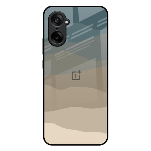 Abstract Mountain Pattern OnePlus Nord CE5 5G Glass Back Cover Online