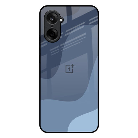 Navy Blue Ombre OnePlus Nord CE5 5G Glass Back Cover Online