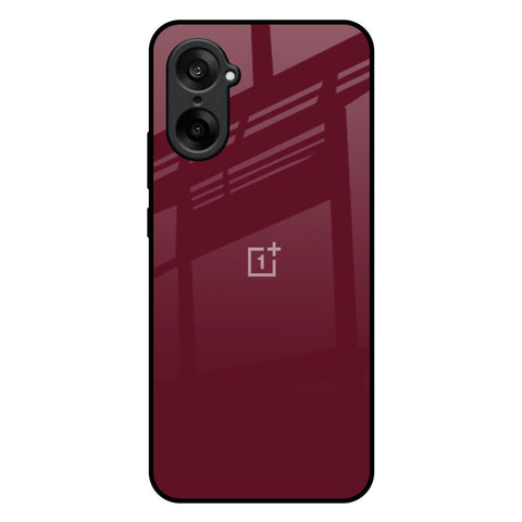 Classic Burgundy OnePlus Nord CE5 5G Glass Back Cover Online
