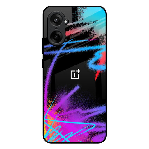 Brushy Color OnePlus Nord CE5 5G Glass Back Cover Online