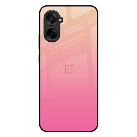 Pastel Pink Gradient OnePlus Nord CE5 5G Glass Back Cover Online