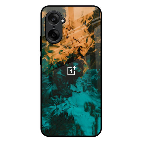 Watercolor Wave OnePlus Nord CE5 5G Glass Back Cover Online