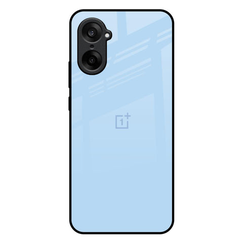 Pastel Sky Blue OnePlus Nord CE5 5G Glass Back Cover Online