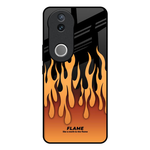 Fire Flame IQOO Z10R 5G Glass Back Cover Online
