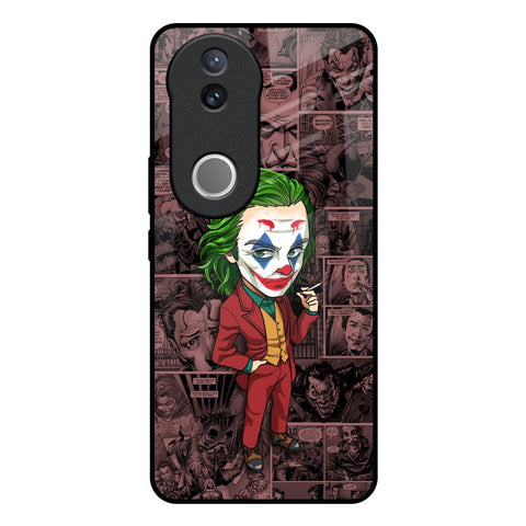 Joker Cartoon IQOO Z10R 5G Glass Back Cover Online