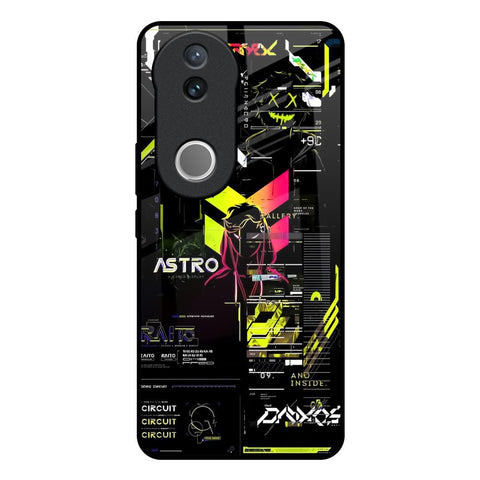 Astro Glitch IQOO Z10R 5G Glass Back Cover Online