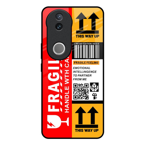 Handle With Care IQOO Z10R 5G Glass Back Cover Online