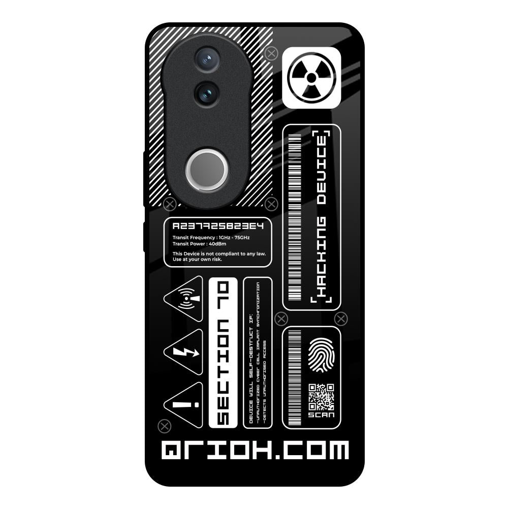 Futuristic Art IQOO Z10R 5G Glass Back Cover Online