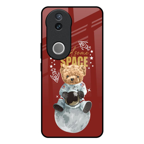 Astronaut Bear IQOO Z10R 5G Glass Back Cover Online