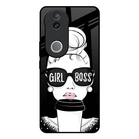 Girl Boss IQOO Z10R 5G Glass Back Cover Online