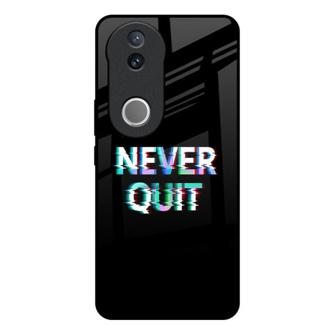 Never Quit IQOO Z10R 5G Glass Back Cover Online