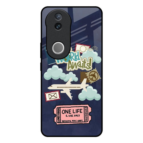 Tour The World IQOO Z10R 5G Glass Back Cover Online