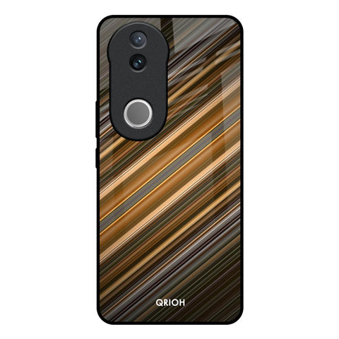 Diagonal Slash Pattern IQOO Z10R 5G Glass Back Cover Online