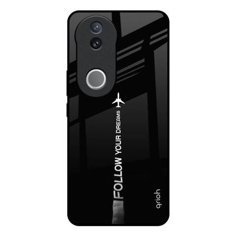 Follow Your Dreams IQOO Z10R 5G Glass Back Cover Online