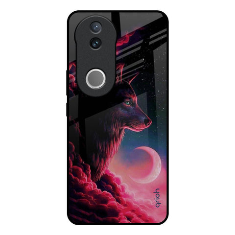 Moon Wolf IQOO Z10R 5G Glass Back Cover Online