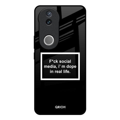 Dope In Life IQOO Z10R 5G Glass Back Cover Online