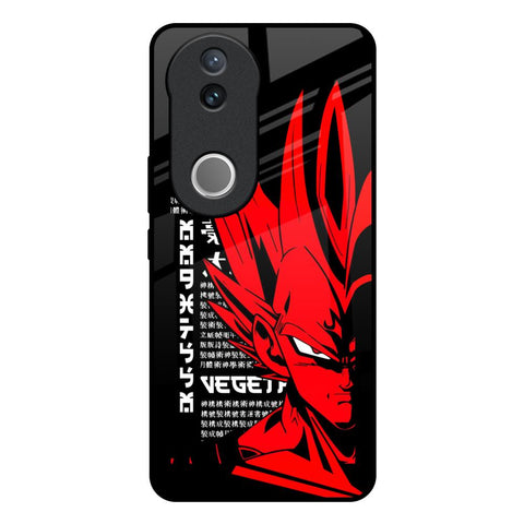 Red Vegeta IQOO Z10R 5G Glass Back Cover Online