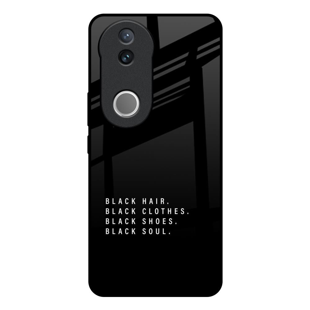 Black Soul IQOO Z10R 5G Glass Back Cover Online