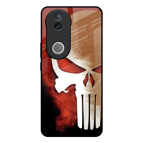 Red Skull IQOO Z10R 5G Glass Back Cover Online
