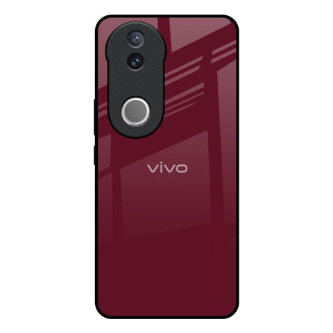 Classic Burgundy IQOO Z10R 5G Glass Back Cover Online