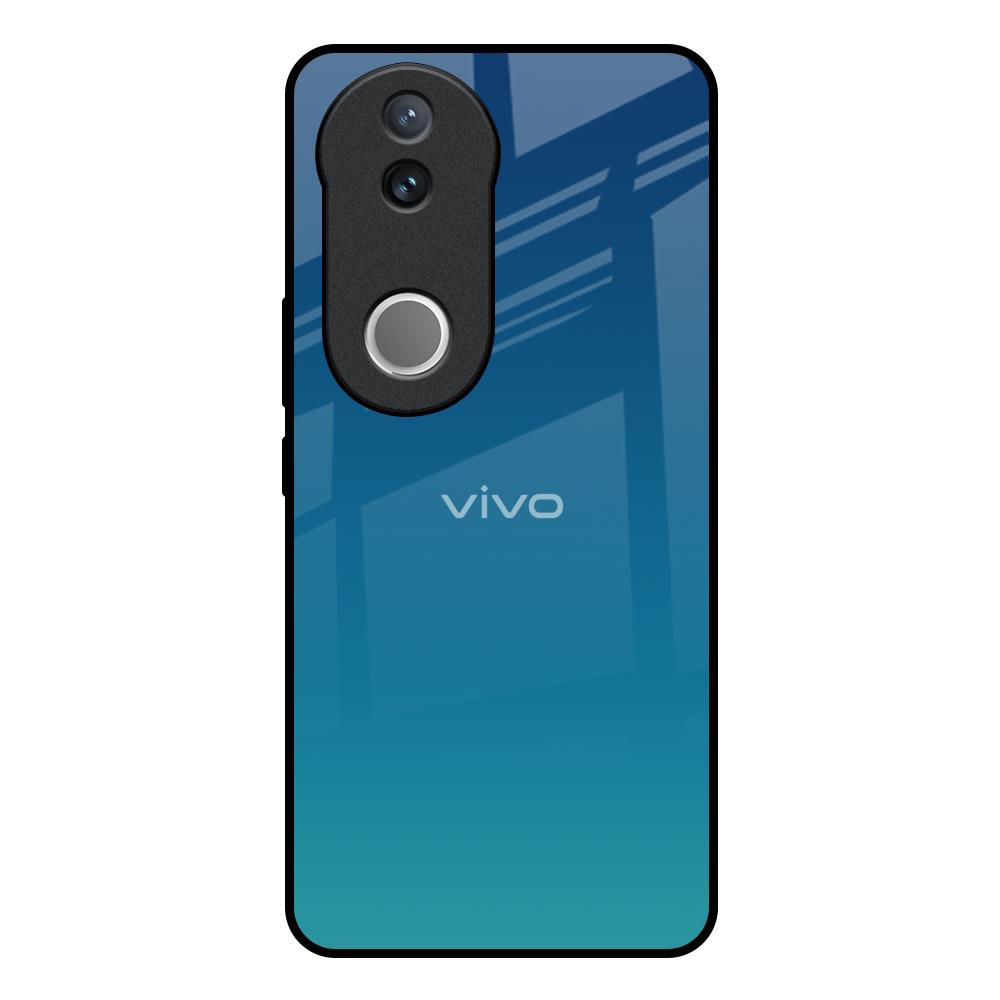 Celestial Blue IQOO Z10R 5G Glass Back Cover Online