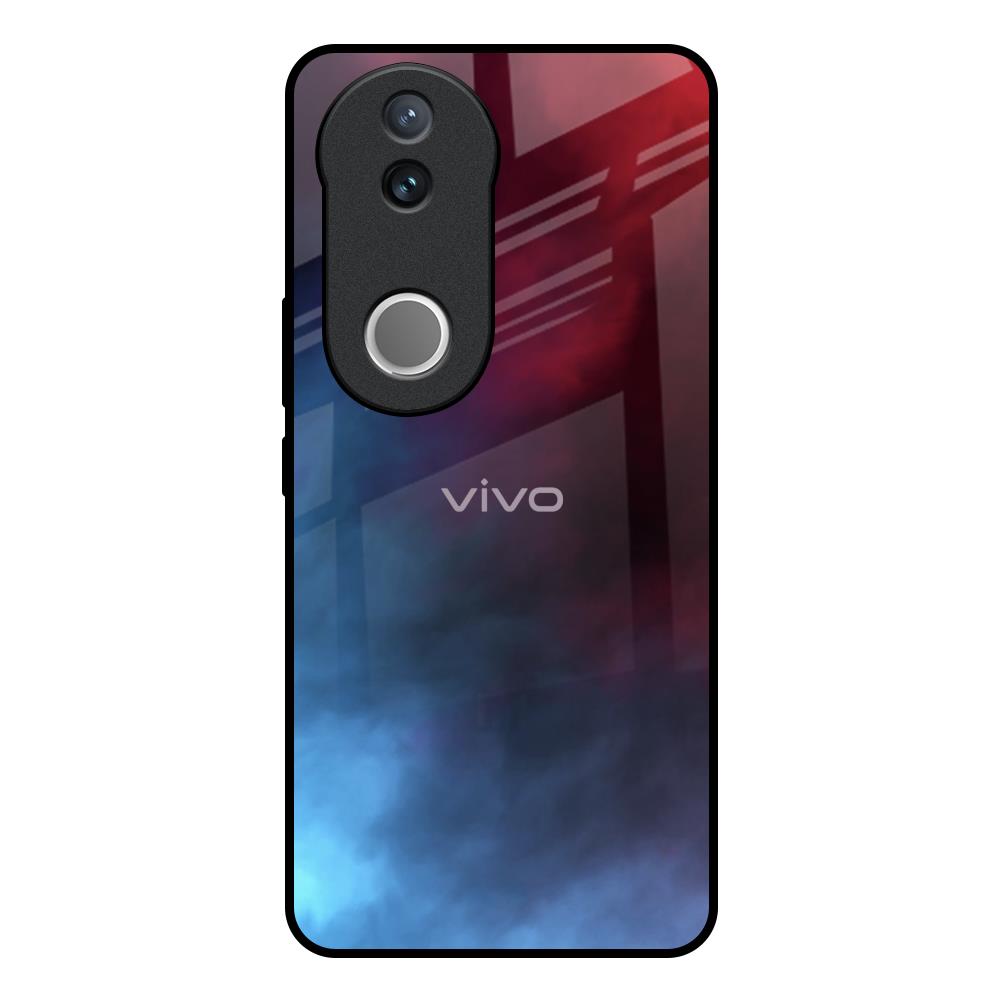 Smokey Watercolor IQOO Z10R 5G Glass Back Cover Online