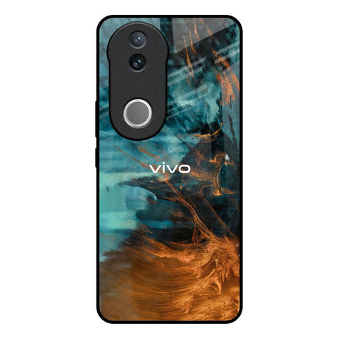 Golden Splash IQOO Z10R 5G Glass Back Cover Online