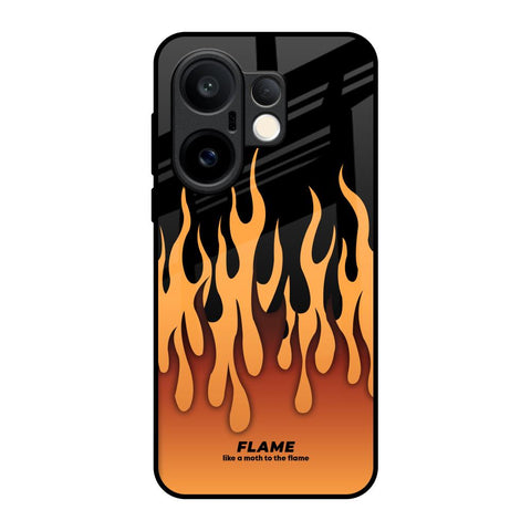 Fire Flame Vivo X200 FE 5G Glass Back Cover Online