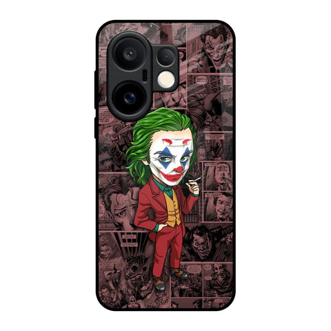 Joker Cartoon Vivo X200 FE 5G Glass Back Cover Online