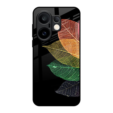 Colorful Leaves Vivo X200 FE 5G Glass Back Cover Online
