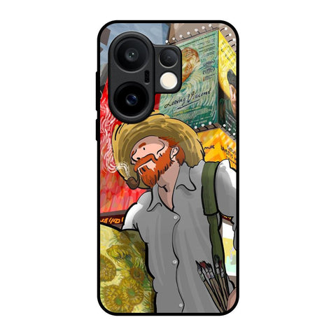 Loving Vincent Vivo X200 FE 5G Glass Back Cover Online