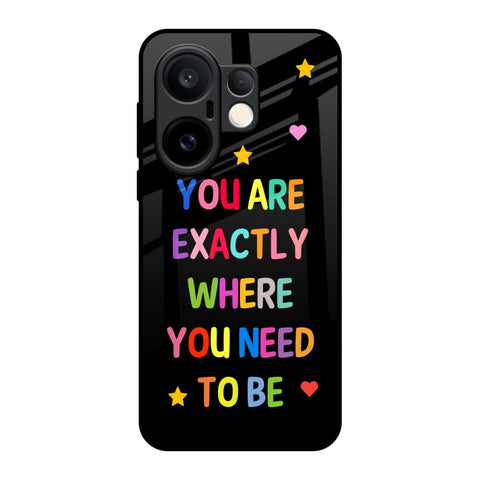 Magical Words Vivo X200 FE 5G Glass Back Cover Online