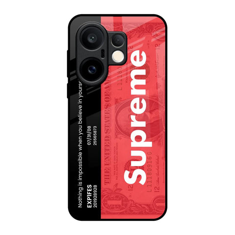 Supreme Ticket Vivo X200 FE 5G Glass Back Cover Online