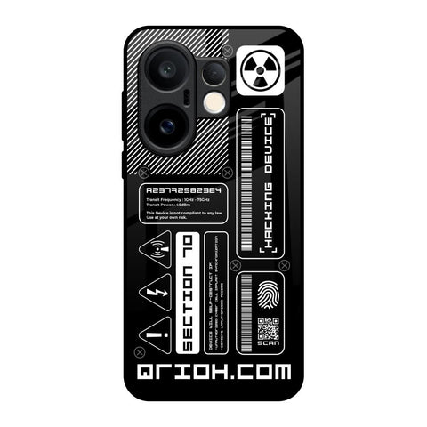 Futuristic Art Vivo X200 FE 5G Glass Back Cover Online