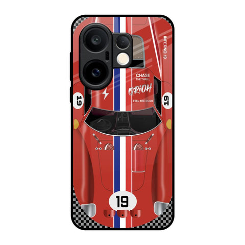 Racing Vintage Vivo X200 FE 5G Glass Back Cover Online