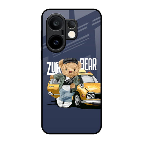 Adventurous Bear Vivo X200 FE 5G Glass Back Cover Online