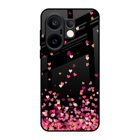 Heart Rain Fall Vivo X200 FE 5G Glass Back Cover Online