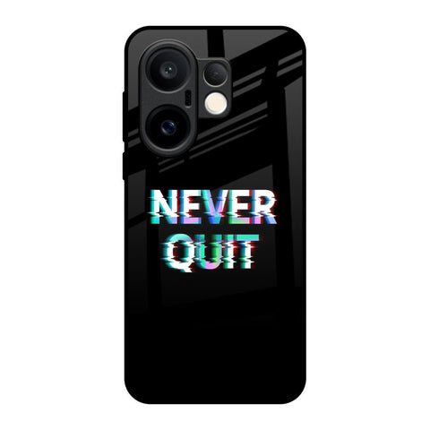 Never Quit Vivo X200 FE 5G Glass Back Cover Online
