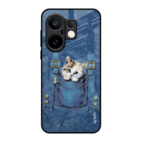 Kitty In Pocket Vivo X200 FE 5G Glass Back Cover Online