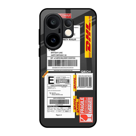 Cool Barcode Label Vivo X200 FE 5G Glass Back Cover Online